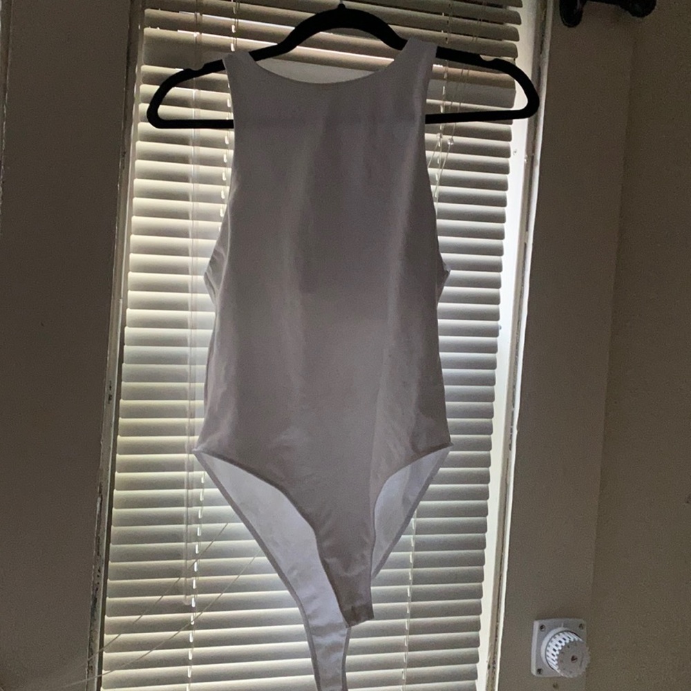 zara white bodysuit